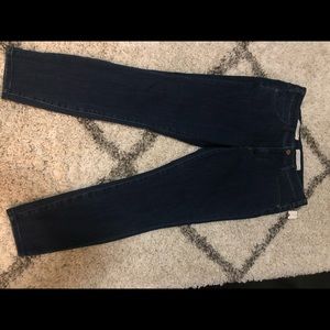 High-rise skinny jeans